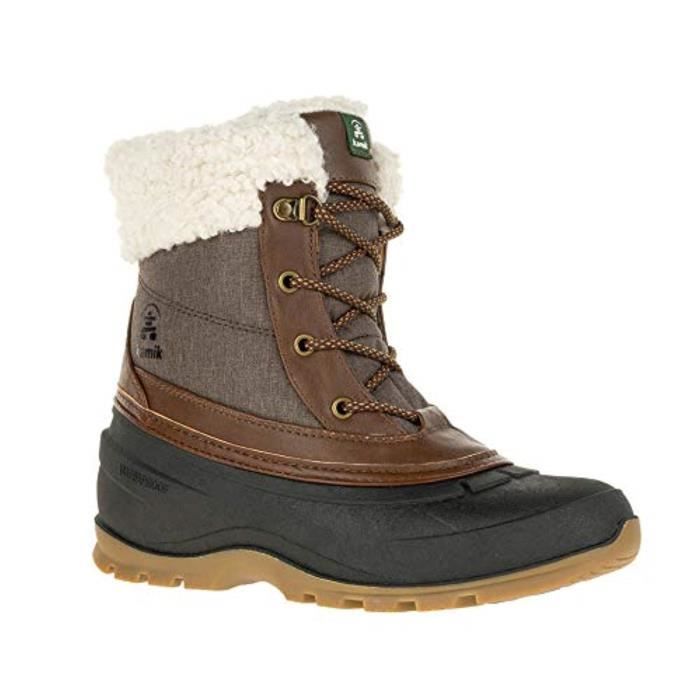 boots crantées femme