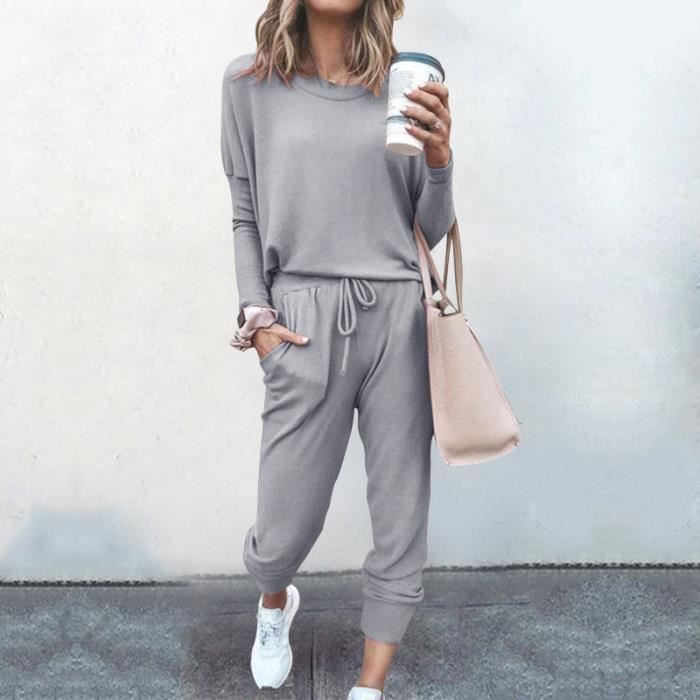 Tenue online jogging gris
