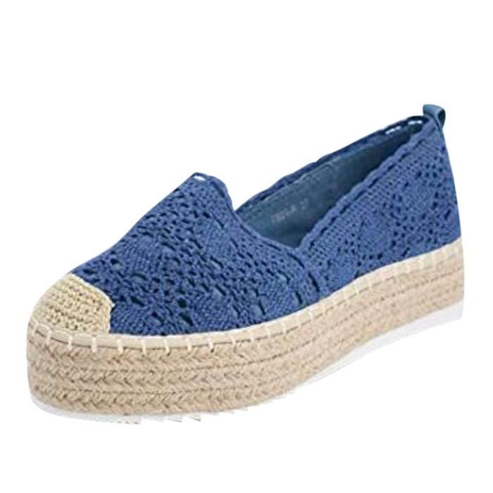 espadrilles compensées plateforme