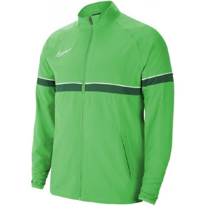 Veste de survêtement homme Nike ACADEMY WOVEN 21 - Vert - Coupe standard et respirabilité