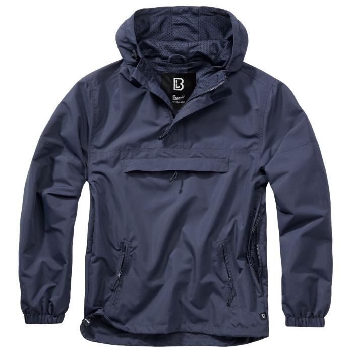 Coupe Vent Leger Homme BRANDIT Coupe vent marine 100 polyester Adulte Multisport Marine Cdiscount Pret a Porter