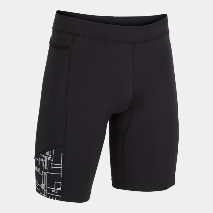 Legging court Joma Elite VIII - noir - Adulte - Running