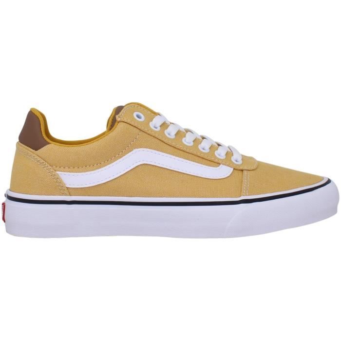 vans jaune carreaux