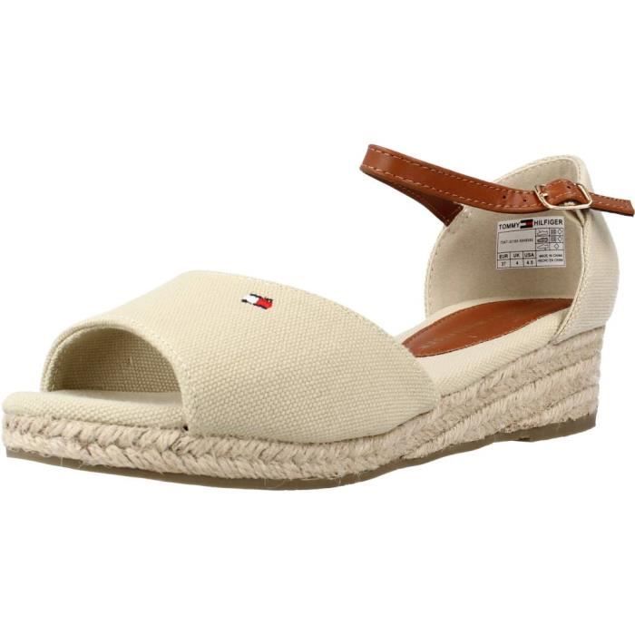 Sandale nu pieds Tommy hilfiger 120173 Beige 34 Beige