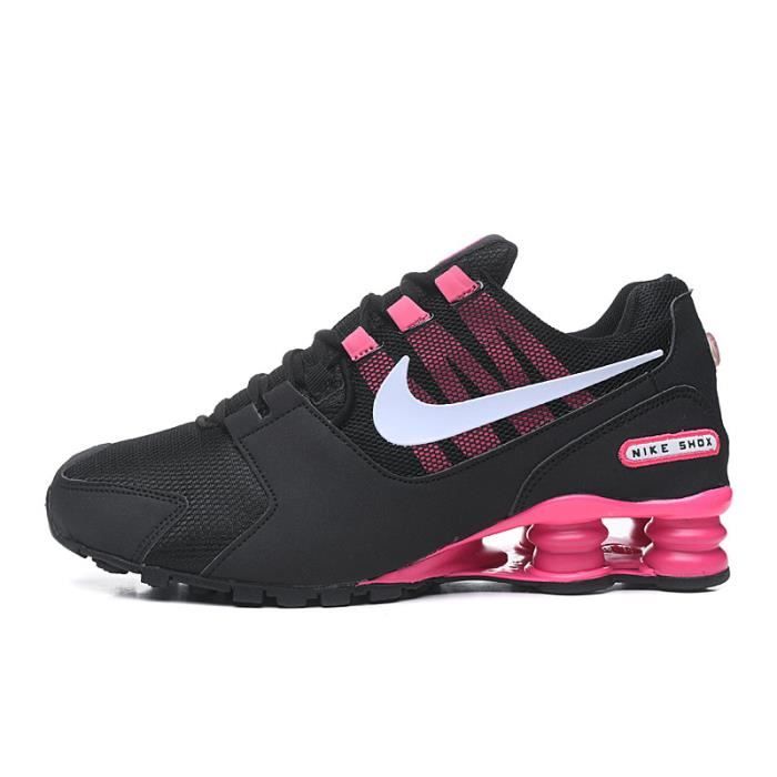 Basket nike femme shop noir et rose