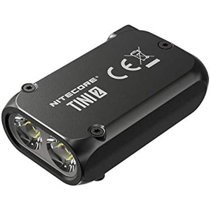 Lampe Porte clé - NITECORE - Tini2 GR - 500 lumens - 60 min autonomie - Rechargeable Lampe Porte clé - NITECORE - Tini2 GR - 500 lumens - 60 min autonomie - Rechargeable