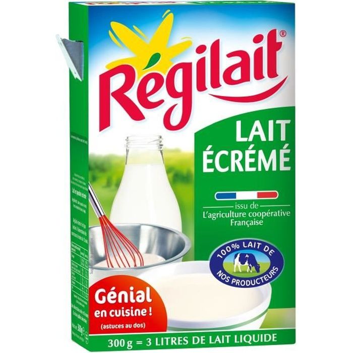 Lait en poudre écrémé 300 g Régilait