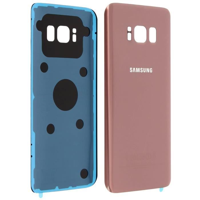 Cache Batterie Galaxy S8 Original Samsung Vitre Arrière - vue 2