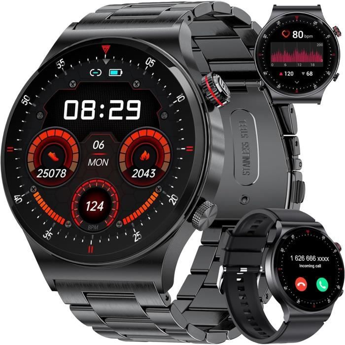 Montre Connectée Femme LIGE - Appels Bluetooth, 120 Modes Sport, Santé ( Android/iOS) Montre Android IOS