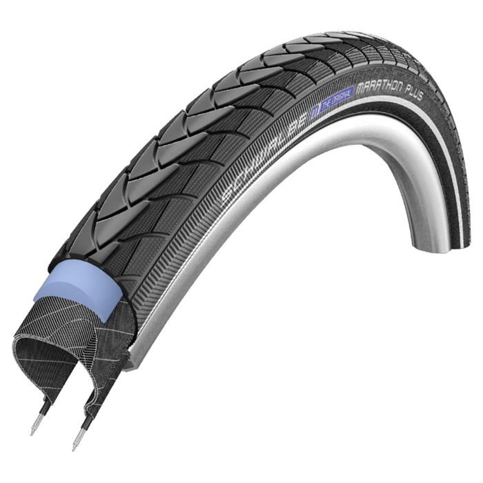 Pneu vélo électrique Schwalbe Marathon Plus HS440 - 1.50x28 (40-622) - Noir - Tubetype