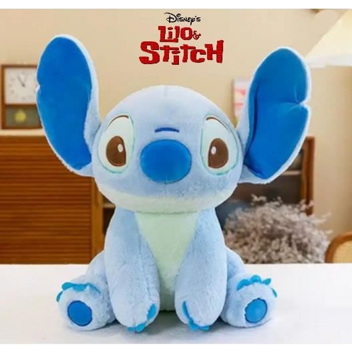 Peluche SEBTHOM STITCH Grande taille Bleu Lilo et Stitch