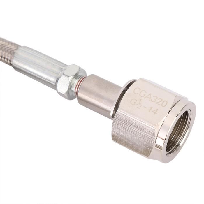Tuyau flexible haute pression CO2 pour adaptateur SodaStream vers réservoir externe W21.8-14 Tuyau flexible haute pression CO2 pour adaptateur SodaStream vers réservoir externe W21.8-14