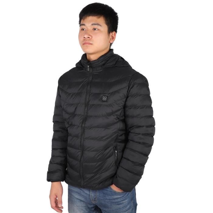 Veste Chauffante électrique USB Pour Enfants - 3 Zones De Chauffage, Manches Longues - Taille 4 à 15 Ans, Imprimé Animé - Pour Extérieur, Hiver