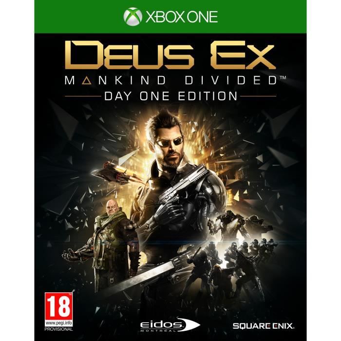 Square Enix Jeu Vidéo - Deus Ex - Mankind Divided - Day One Edition - Jeu De Rôle - 18+ - Non Vr