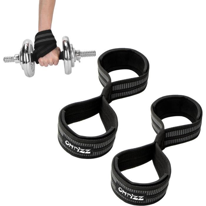 Sangles De Levage De Poids Met-X – 100% Coton, 24 Pouces, Pour Hommes Et Femmes, Soulevés De Terre Et Tractions