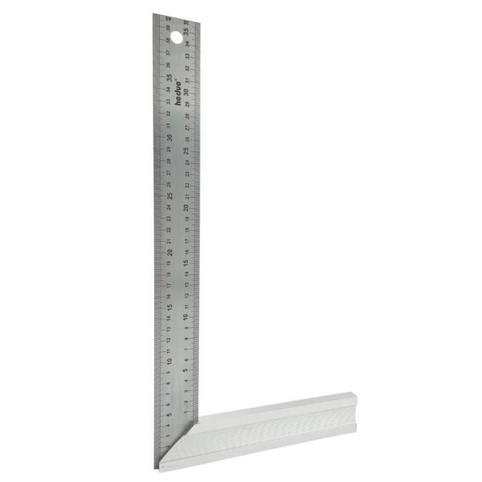 Hedue Équerre de menuisier 40 cm, 1 pièce, B04031 - Cdiscount Bricolage