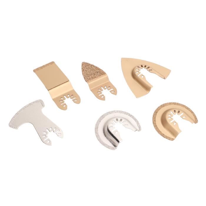 Ensemble De 10 Lames Multi-outils 65 Mm - Lames De Scie Oscillantes Pour Scies Le Metal Tendre Et Le Bois