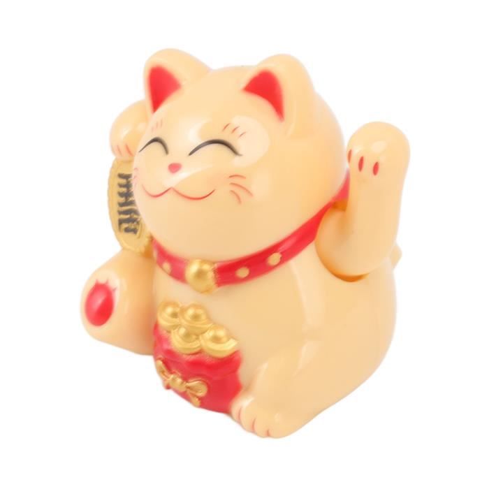 Objet Japonais Petit Chat Porte-bonheur à énergie Solaire Maneki Objet Japonais Petit Chat Porte-bonheur à énergie Solaire Maneki