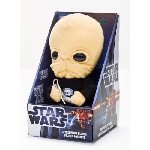 Joy Toy Star Wars Peluche Cantina Con Suono – 23 Cm, In Display Box, Interattivo, Parla Quando Lo Premi