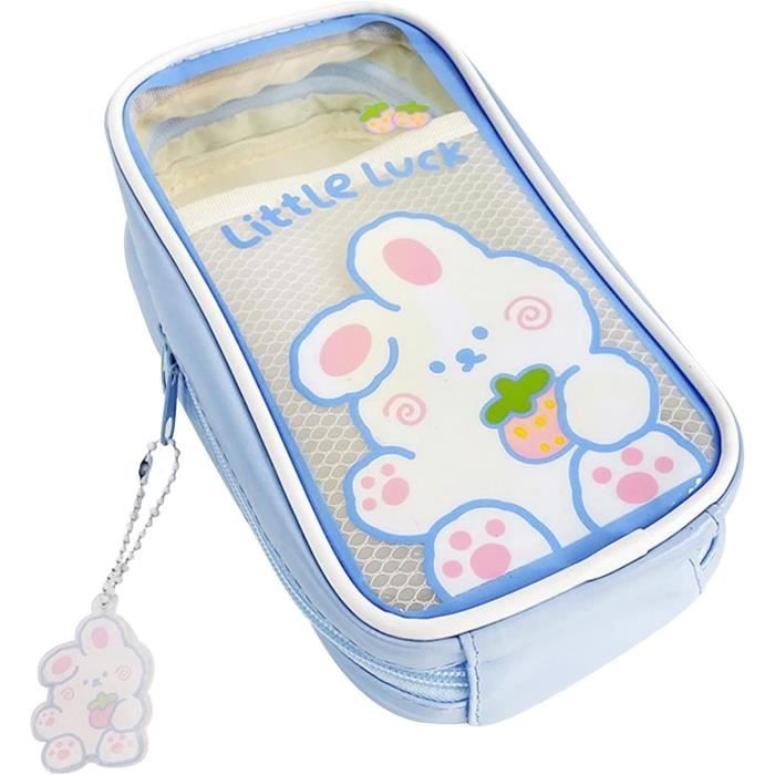 Trousse 2 En 1 Panda En Silicone – Trousse à Crayons Et Pot De Bureau Kawaii Pour école | Cadeau Enfant Mignon