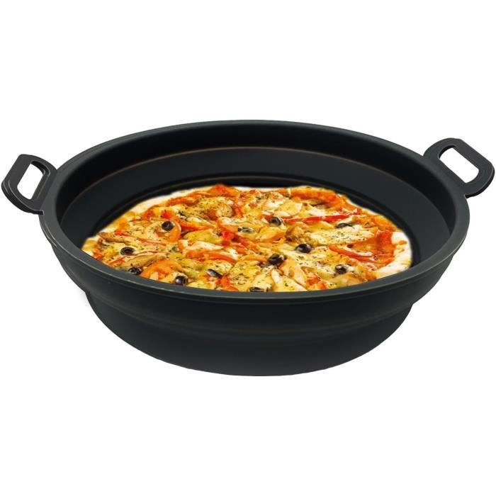 Insert Carré Noir Pour Friteuse à Air - 22,5 X 22,5 Cm - Doublure De Rechange Pour Panier, Facile à Nettoyer