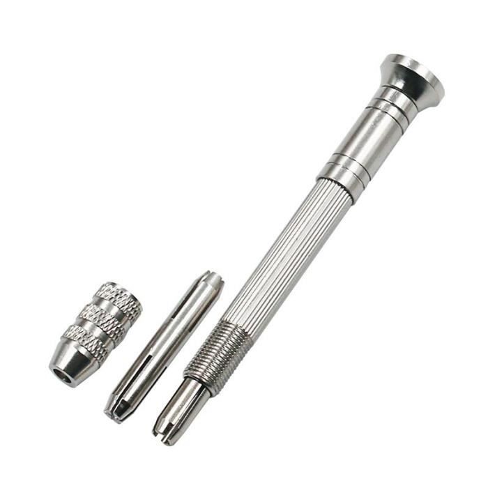 Perceuse manuelle pour percer des trous, outil de bricolage, perceuse à main, mandrin sans clé