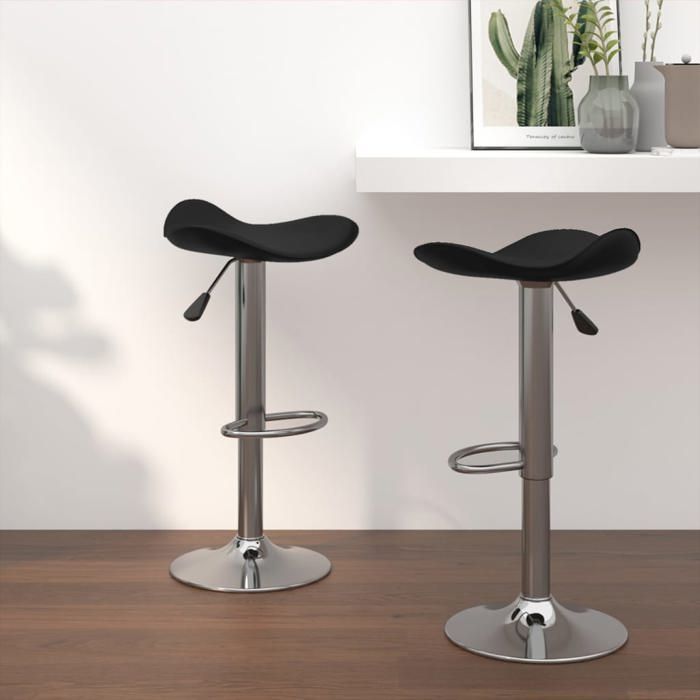 vidaXL Lot de 2 Tabourets de Bar Chaise de Pub Siège de Bistrot Meuble de Salle à Manger Cuisine Salon Maison Intérieur 335090