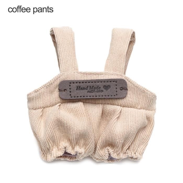 Niannyyhouse Vêtements Pour Poupée En Peluche 20 Cm - Ensemble Sweat à Capuche Et Pantalon Bleu Dessin Animé