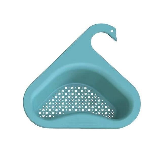Panier à Passoire En Forme De Cygne Pour Évier - Filtre Amovible En Silicone Pour Éviter Les Bouchons - 8