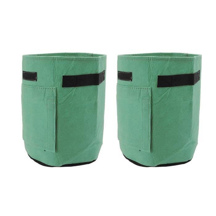 Lot De 100 Sacs De Plantation Biodégradables En Non-tissé - 2 Tailles (grand Et Petit) Pour Semis, Légumes, Fleurs