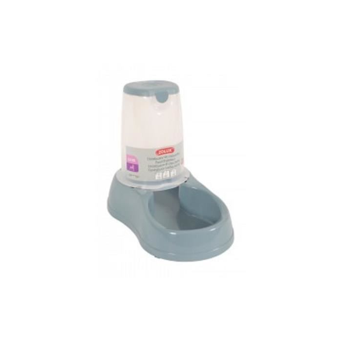 Distributeur de croquettes - Antidérapant - Bleu acier - 3.5 L - Pour chien - Intérieur Distributeur de croquettes - Antidérapant - Bleu acier - 3.5 L - Pour chien - Intérieur