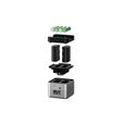 Hahnel ProCube2 Canon, Argent, LCD, Auto-Indoor battery charger, AA, Lithium-Ion (Li-Ion), Hybrides nickel-métal (NiMH)-1
