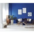 OUTAD® Papier Peint Bleu Papier Adhésif pour Meuble Chambre Salon Cuisine Bureau Table Armoire Placard - 60x300cm-1