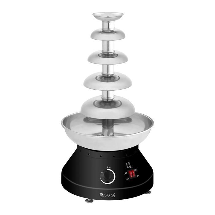 Fontaine à Chocolat Living Home – 3 Étages – 4 Lbs – Acier Inoxydable
