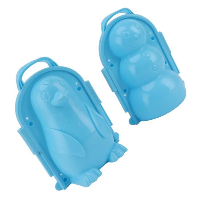 Pince à Boules De Neige 3-en-1 – Moule Double Et Pelle Pour Enfants, Jeu Extérieur Hiver En PP Résistant, Création De Boules Parfaites, Cadeau 3 Ans +