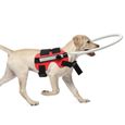 VINGVO Gilet de protection pour chien avec anneau MYFZ02 Anneau Anti-Collision Animaux Aveugles Guide de Sécurité Anneau de Gilet-2