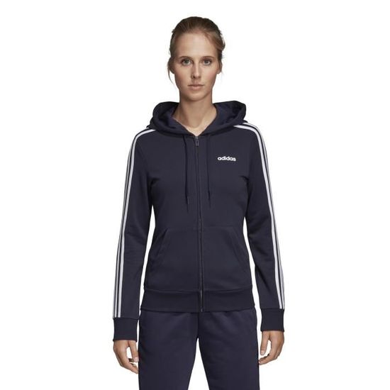 Veste a capuche femme adidas Essentials 3 Stripes ADIDAS Cdiscount Pret a Porter