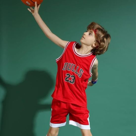 Tenue Basket Enfant 2 Pieces Ensemble Basket Enfant Pop Maillot Basket Enfant Maillot de Basket Enfant Gilet Basket Enfant Shorts Cdiscount Sport