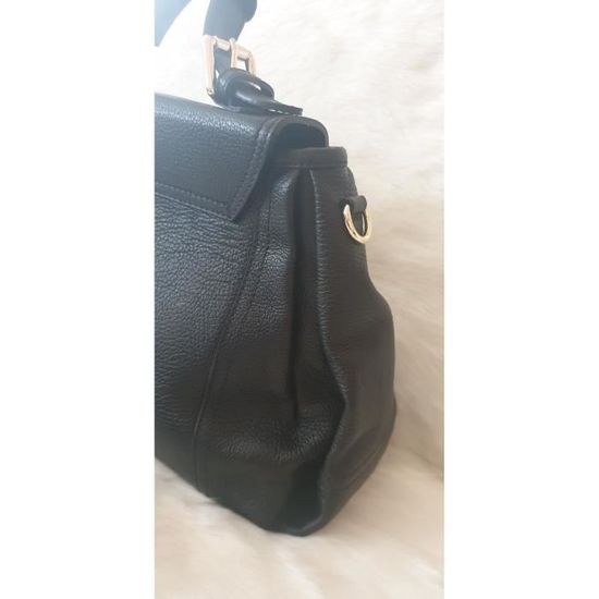 SUPERBE SAC BANDOULIERE EN CUIR TORRENTE COUTURE