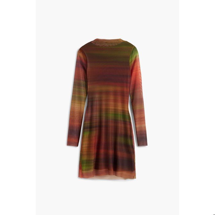Robe Desigual Taille 38 - Noir - Manches Longues - Longueur Genou - Style Droit - Occasion Très Bon état