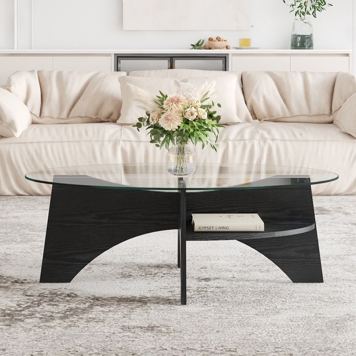 Ivy Bronx Table Basse Ovale Moderne à Plateau Relevable De 47,2 Po Avec Plateau Tournant A 360 En Marbre Compartiment Cache Et 3 Tiroirs C113051182 Ivy Bronx Table Basse Ovale Moderne à Plateau Relevable De 47,2 Po Avec Plateau Tournant A 360 En Marbre Compartiment Cache Et 3 Tiroirs C113051182