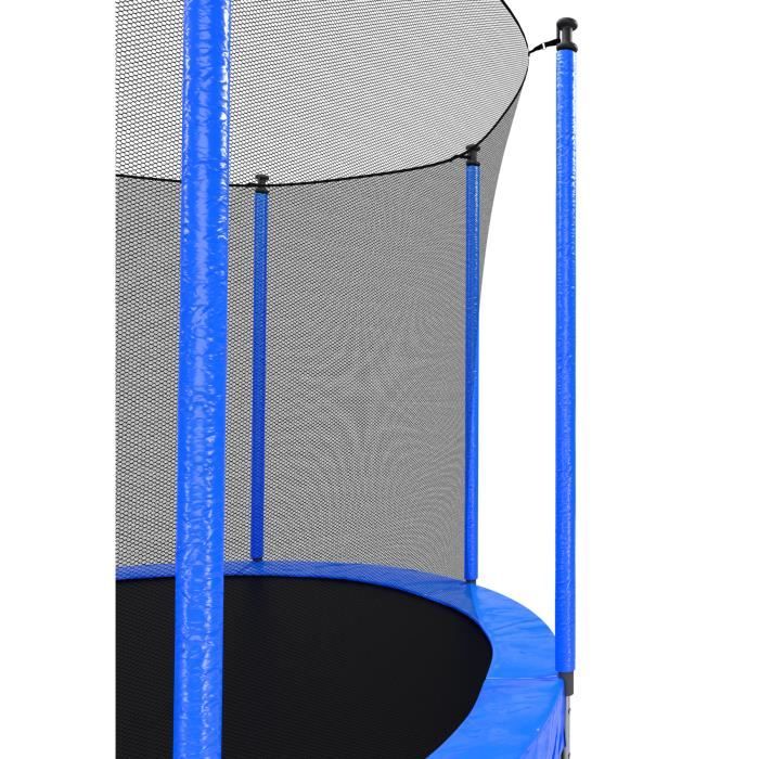 Coussin de protection réversible - Trampoline - 14Ft - Orange - Vert - Mixte