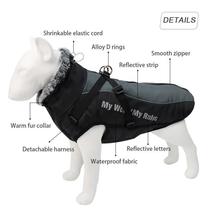 Manteau grand chien hiver shop