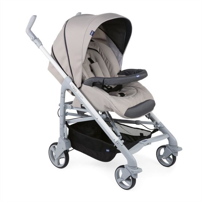 Chicco 06079270850000 Poussette Pour Bébé Poussette Classique 1 Siège(s)  Gris, Rouge à Prix Carrefour