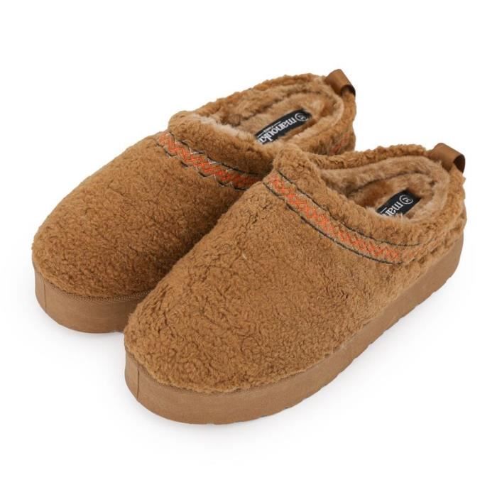 Chausson manoukian femme discount