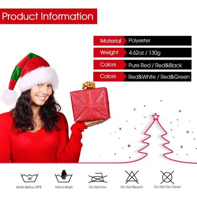 Homme MELLIEX Bonnet De Père Noël Ananas Tricoté Rayure Elfe