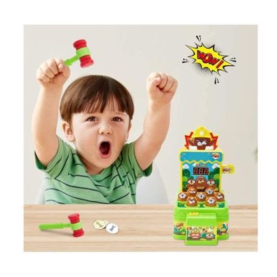 Gereton Jeu De Taupe électronique, 14,5x15,5x17,5 Cm, Martea, Jeu D'arcade, éducatif, Pour Enfants 3 Ans Et +, Cadeau Anniversaire