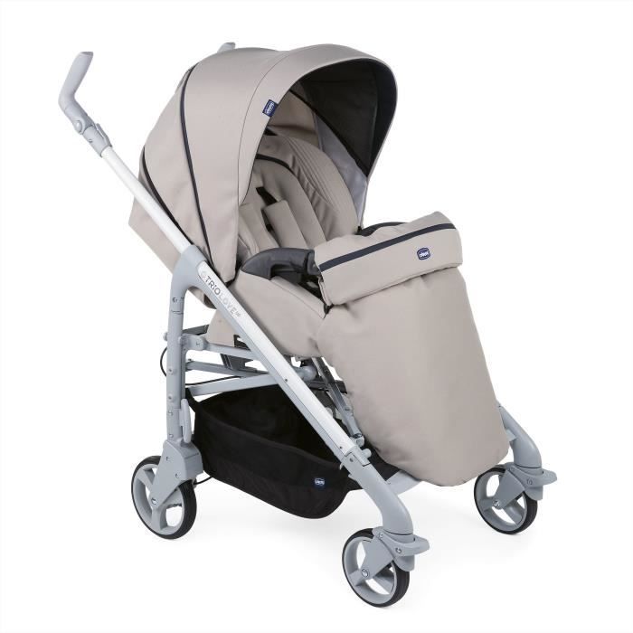 CHICCO Poussette combin e Trio Love Up Bebecare Beige Cdiscount