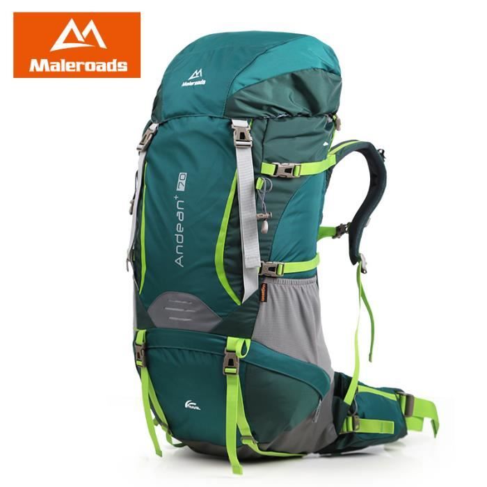 Maleroads 70L professionnel escalade sacs de haute qualite CR Outdoor sport randonnee Camping sac a dos voyage d alpinisme sacs Cdiscount Sport
