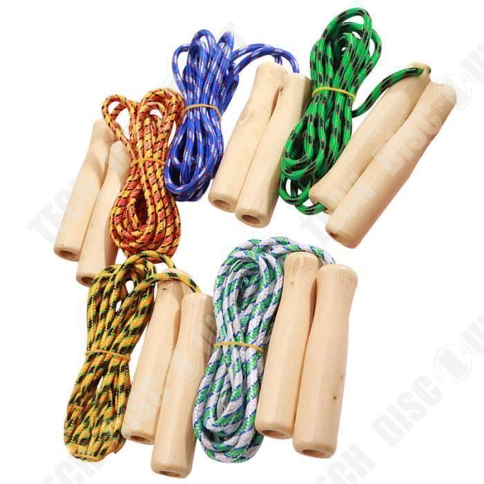 CONFO® Corde à sauter sans fil portant la corde à sauter de fitness adulte  entraînement éponge portant corde à sauter poignée en pla